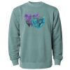Unisex Midweight Pigment-Dyed Crewneck Sweatshirt Thumbnail