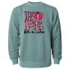 Unisex Midweight Pigment-Dyed Crewneck Sweatshirt Thumbnail
