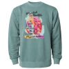 Unisex Midweight Pigment-Dyed Crewneck Sweatshirt Thumbnail