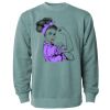 Unisex Midweight Pigment-Dyed Crewneck Sweatshirt Thumbnail