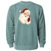 Unisex Midweight Pigment-Dyed Crewneck Sweatshirt Thumbnail