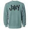 Unisex Midweight Pigment-Dyed Crewneck Sweatshirt Thumbnail