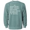 Unisex Midweight Pigment-Dyed Crewneck Sweatshirt Thumbnail