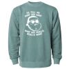 Unisex Midweight Pigment-Dyed Crewneck Sweatshirt Thumbnail