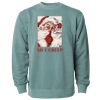 Unisex Midweight Pigment-Dyed Crewneck Sweatshirt Thumbnail