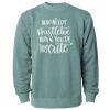 Unisex Midweight Pigment-Dyed Crewneck Sweatshirt Thumbnail