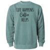 Unisex Midweight Pigment-Dyed Crewneck Sweatshirt Thumbnail