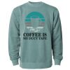 Unisex Midweight Pigment-Dyed Crewneck Sweatshirt Thumbnail