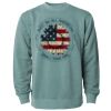 Unisex Midweight Pigment-Dyed Crewneck Sweatshirt Thumbnail