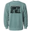 Unisex Midweight Pigment-Dyed Crewneck Sweatshirt Thumbnail
