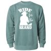 Unisex Midweight Pigment-Dyed Crewneck Sweatshirt Thumbnail