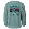 Unisex Midweight Pigment-Dyed Crewneck Sweatshirt Thumbnail