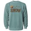Unisex Midweight Pigment-Dyed Crewneck Sweatshirt Thumbnail