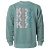 Unisex Midweight Pigment-Dyed Crewneck Sweatshirt Thumbnail