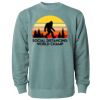 Unisex Midweight Pigment-Dyed Crewneck Sweatshirt Thumbnail
