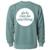 Unisex Midweight Pigment-Dyed Crewneck Sweatshirt Thumbnail