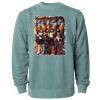 Unisex Midweight Pigment-Dyed Crewneck Sweatshirt Thumbnail