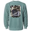 Unisex Midweight Pigment-Dyed Crewneck Sweatshirt Thumbnail