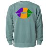 Unisex Midweight Pigment-Dyed Crewneck Sweatshirt Thumbnail