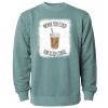 Unisex Midweight Pigment-Dyed Crewneck Sweatshirt Thumbnail