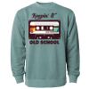Unisex Midweight Pigment-Dyed Crewneck Sweatshirt Thumbnail