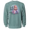 Unisex Midweight Pigment-Dyed Crewneck Sweatshirt Thumbnail