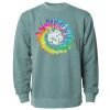 Unisex Midweight Pigment-Dyed Crewneck Sweatshirt Thumbnail