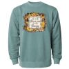 Unisex Midweight Pigment-Dyed Crewneck Sweatshirt Thumbnail