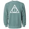 Unisex Midweight Pigment-Dyed Crewneck Sweatshirt Thumbnail