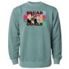 Unisex Midweight Pigment-Dyed Crewneck Sweatshirt Thumbnail