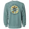 Unisex Midweight Pigment-Dyed Crewneck Sweatshirt Thumbnail