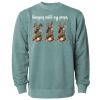 Unisex Midweight Pigment-Dyed Crewneck Sweatshirt Thumbnail