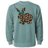 Unisex Midweight Pigment-Dyed Crewneck Sweatshirt Thumbnail