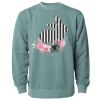 Unisex Midweight Pigment-Dyed Crewneck Sweatshirt Thumbnail