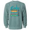 Unisex Midweight Pigment-Dyed Crewneck Sweatshirt Thumbnail