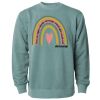 Unisex Midweight Pigment-Dyed Crewneck Sweatshirt Thumbnail