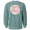 Unisex Midweight Pigment-Dyed Crewneck Sweatshirt Thumbnail