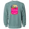 Unisex Midweight Pigment-Dyed Crewneck Sweatshirt Thumbnail