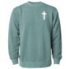 Unisex Midweight Pigment-Dyed Crewneck Sweatshirt Thumbnail