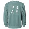 Unisex Midweight Pigment-Dyed Crewneck Sweatshirt Thumbnail