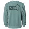 Unisex Midweight Pigment-Dyed Crewneck Sweatshirt Thumbnail