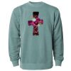 Unisex Midweight Pigment-Dyed Crewneck Sweatshirt Thumbnail