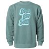 Unisex Midweight Pigment-Dyed Crewneck Sweatshirt Thumbnail