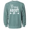 Unisex Midweight Pigment-Dyed Crewneck Sweatshirt Thumbnail
