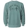 Unisex Midweight Pigment-Dyed Crewneck Sweatshirt Thumbnail