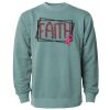 Unisex Midweight Pigment-Dyed Crewneck Sweatshirt Thumbnail