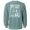 Unisex Midweight Pigment-Dyed Crewneck Sweatshirt Thumbnail