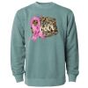 Unisex Midweight Pigment-Dyed Crewneck Sweatshirt Thumbnail