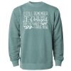Unisex Midweight Pigment-Dyed Crewneck Sweatshirt Thumbnail