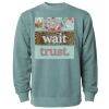 Unisex Midweight Pigment-Dyed Crewneck Sweatshirt Thumbnail